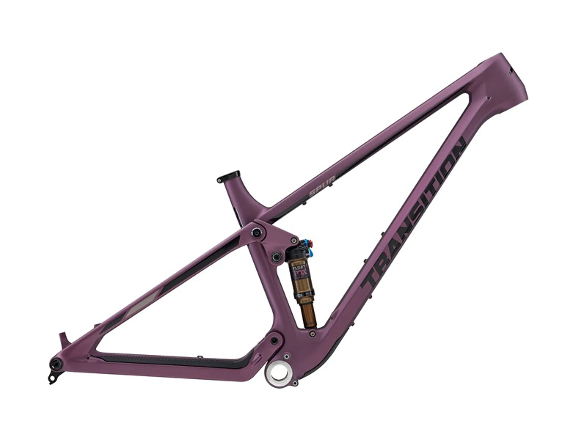 Transition Spur Carbon Frame Set Blackberry