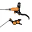 Hope Tech 4 Evo GR4 Braided Disc Brake Black/Orange