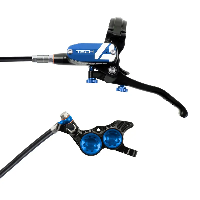 Hope Tech 4 V4 Brake - Black/Blue 