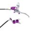 Hope Tech 4 V4 Brake - Silver/Purple 