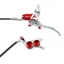 Hope Tech 4 V4 Brake - Silver/Red