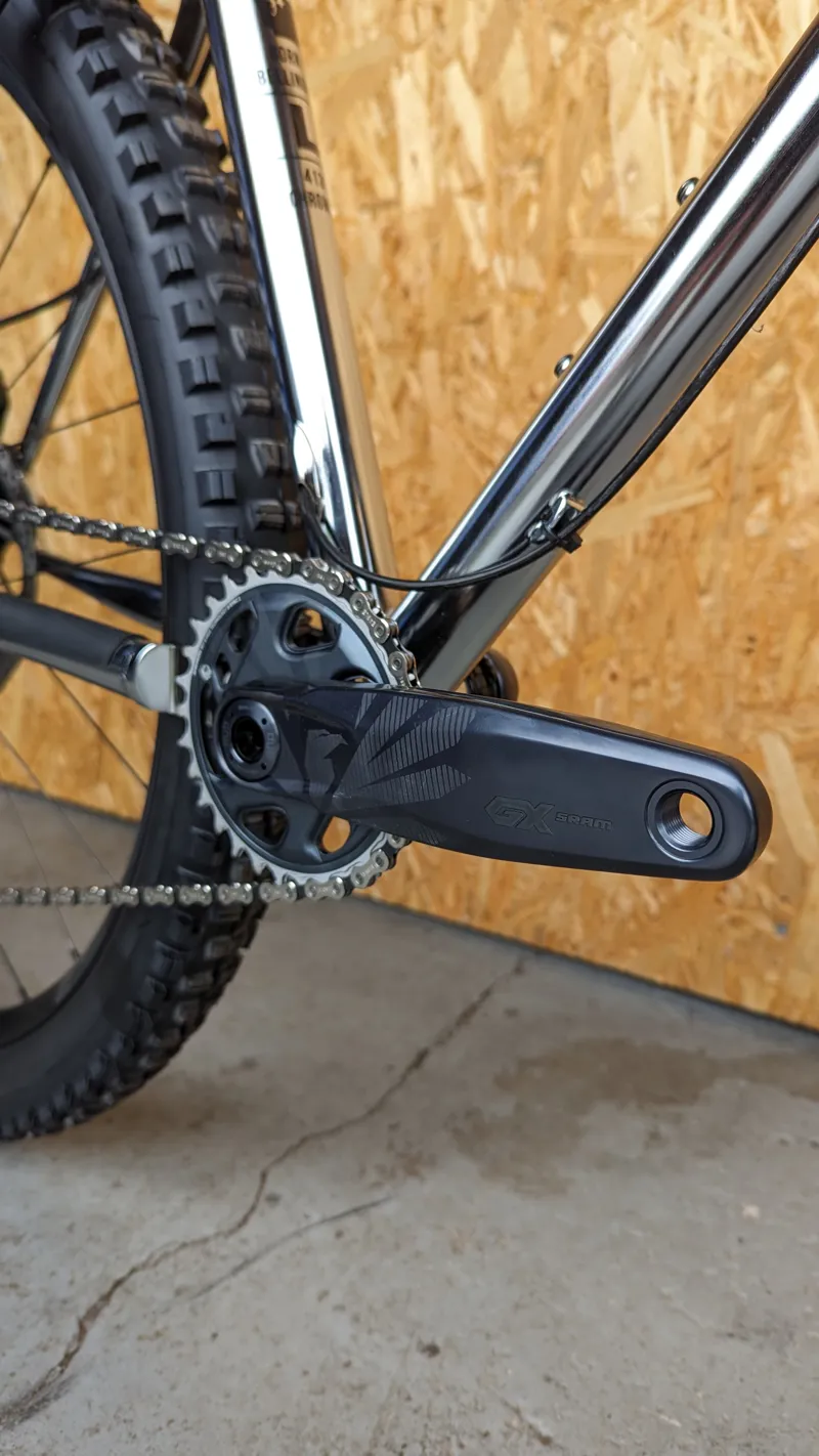 Transition TransAm Steel Hardtail GX - Chrome - Custom Build-5