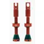 Peatys x Chris King Tubeless Valves - Red