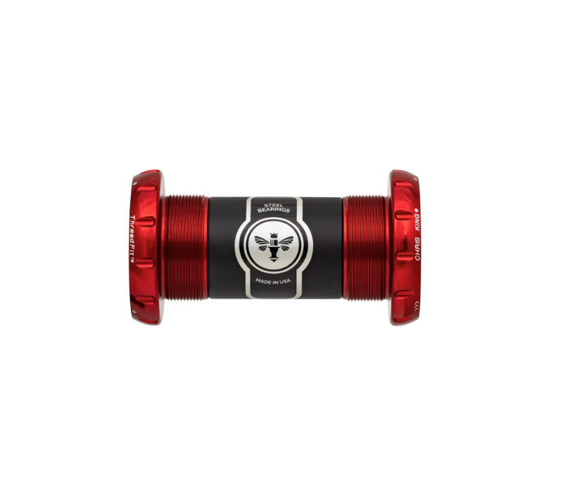 Chris King ThreadFit 30 Bottom Bracket BSA 68-73mm - Red 