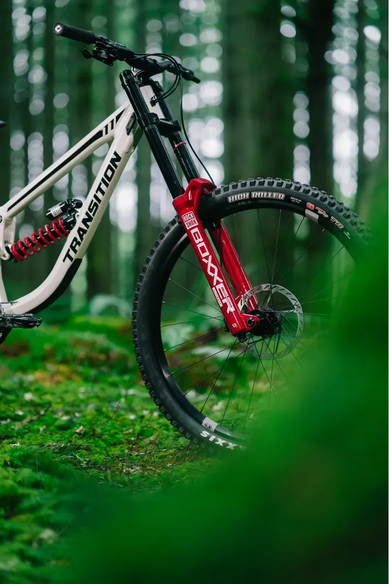 Transition TR11 Alloy DH MTB Downhill Frame Set White-4