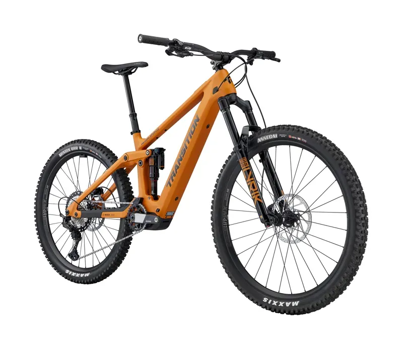 Transition Regulator SX Carbon XT MTB Complete Ebike Madrone Gold-1