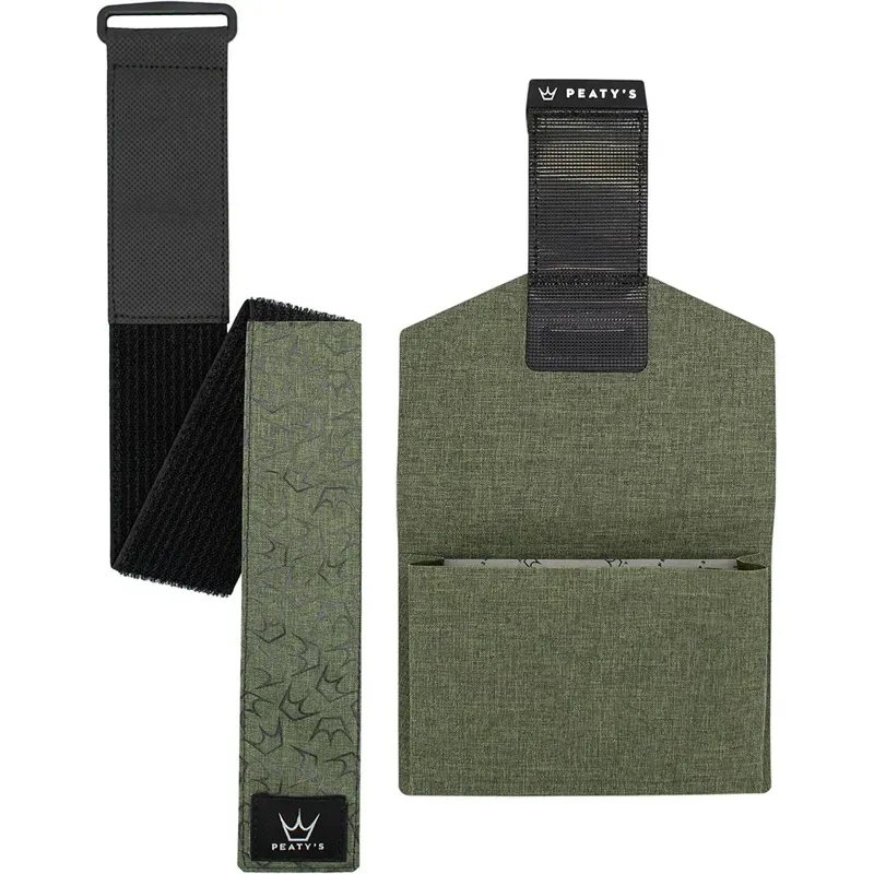 Peaty's Holdfast Trail Tool Wrap in Green-1